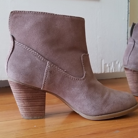 Nine West Western Suede Leather Ankle Boot - Picture 3 of 12